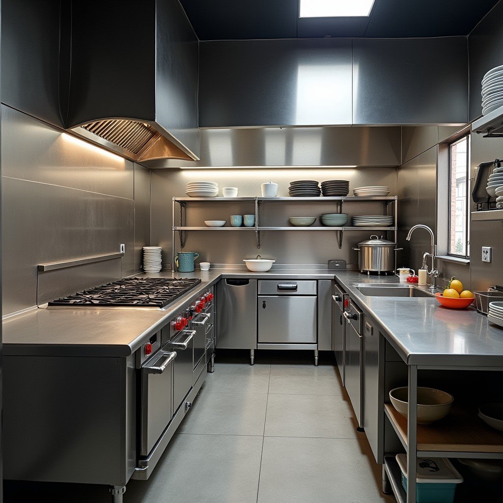 Kitchen Canopy Cleaning